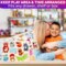 QUOKKA Wooden Puzzles for Toddlers Ages 1-3-5 – Animal Peg Puzzles for Kids 2-4 Years Old – Set of 3 Wood Learning Travel Toys for Children – Gift Educational Game for Boys and Girls